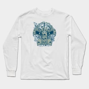 Guns, Skulls, Bullets Long Sleeve T-Shirt